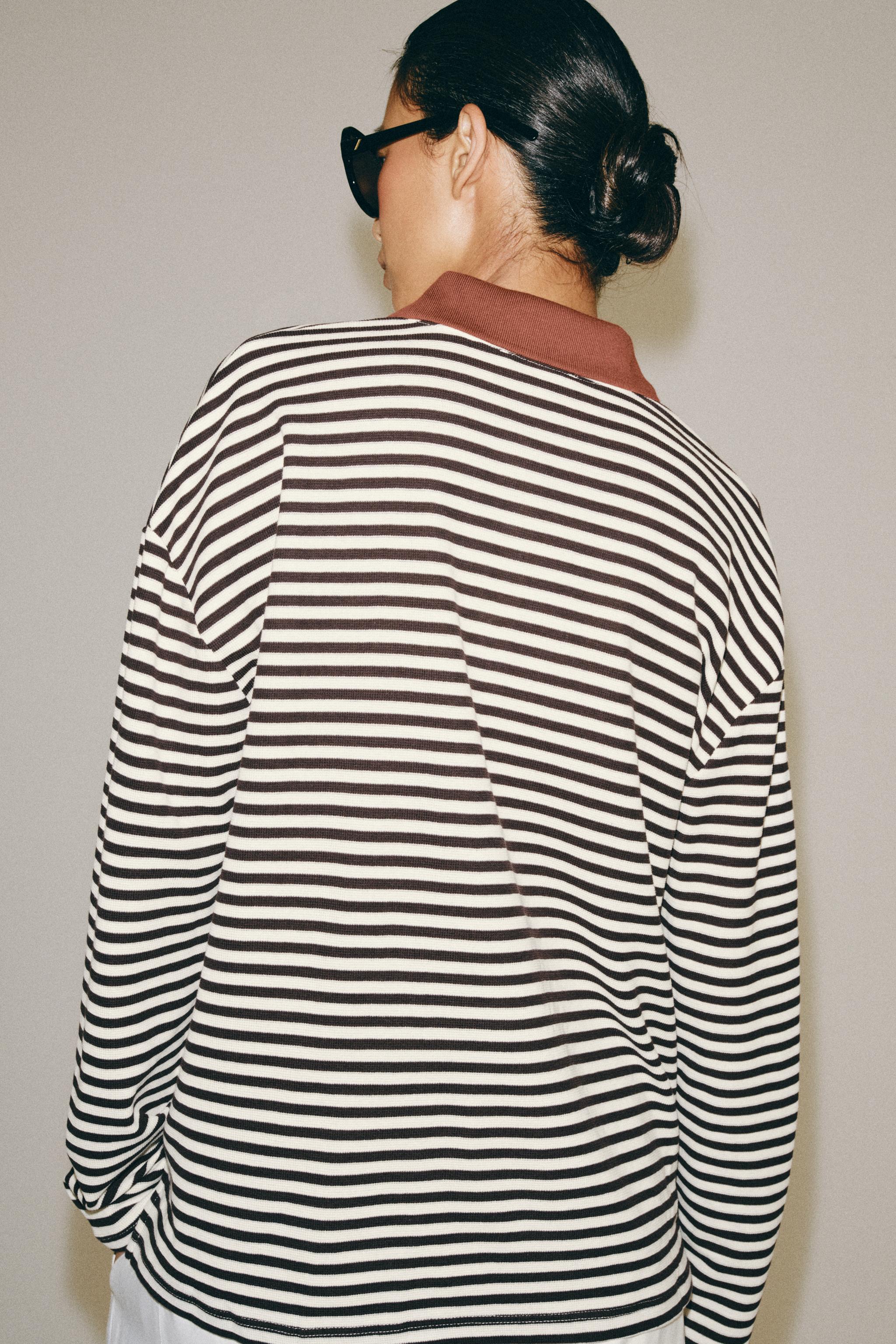 T-SHIRT POLO RAYÉ