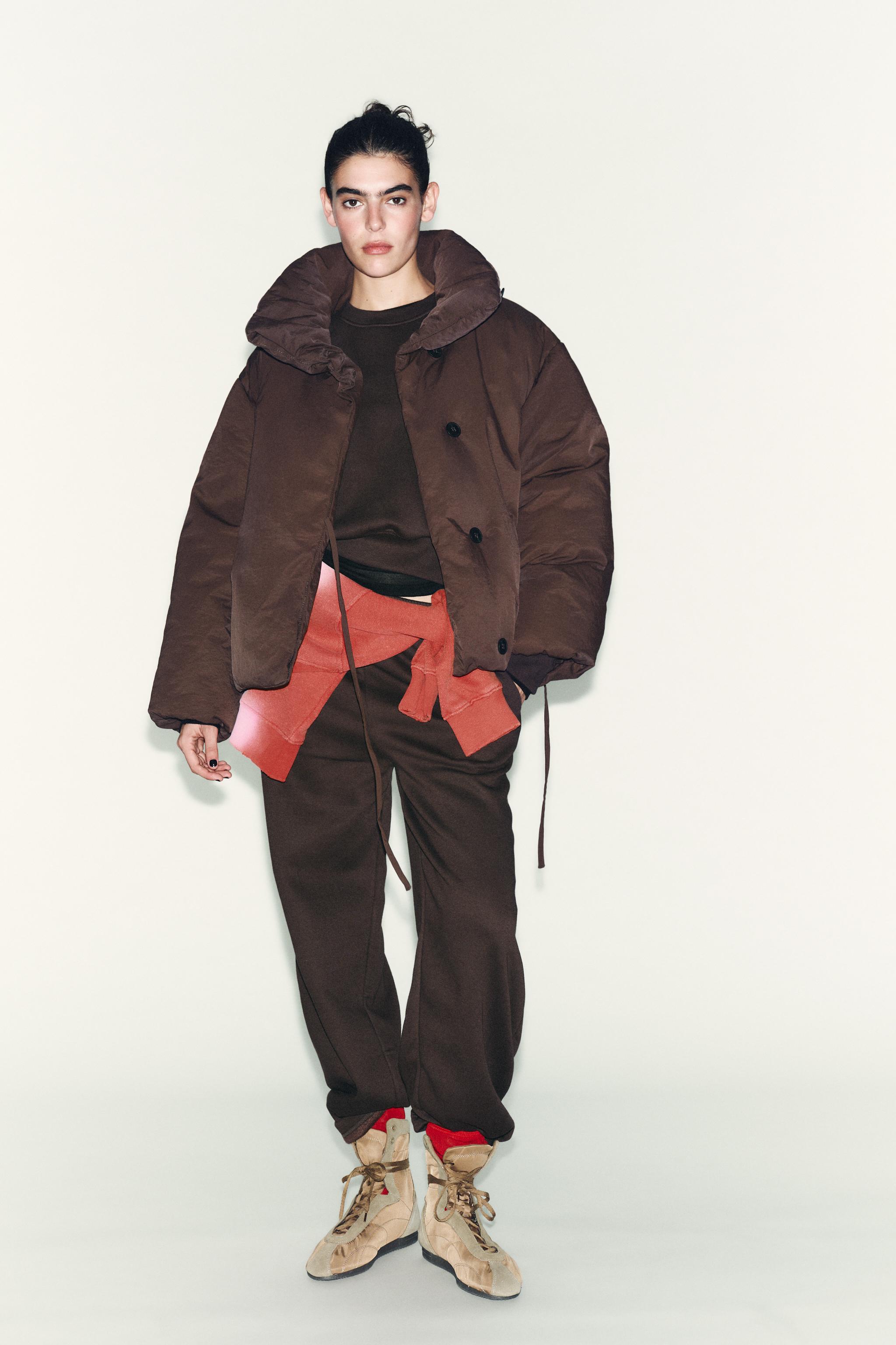 Zara KISA SU VE RÜZGAR GEÇİRMEZ KAPİTONE ANORAK