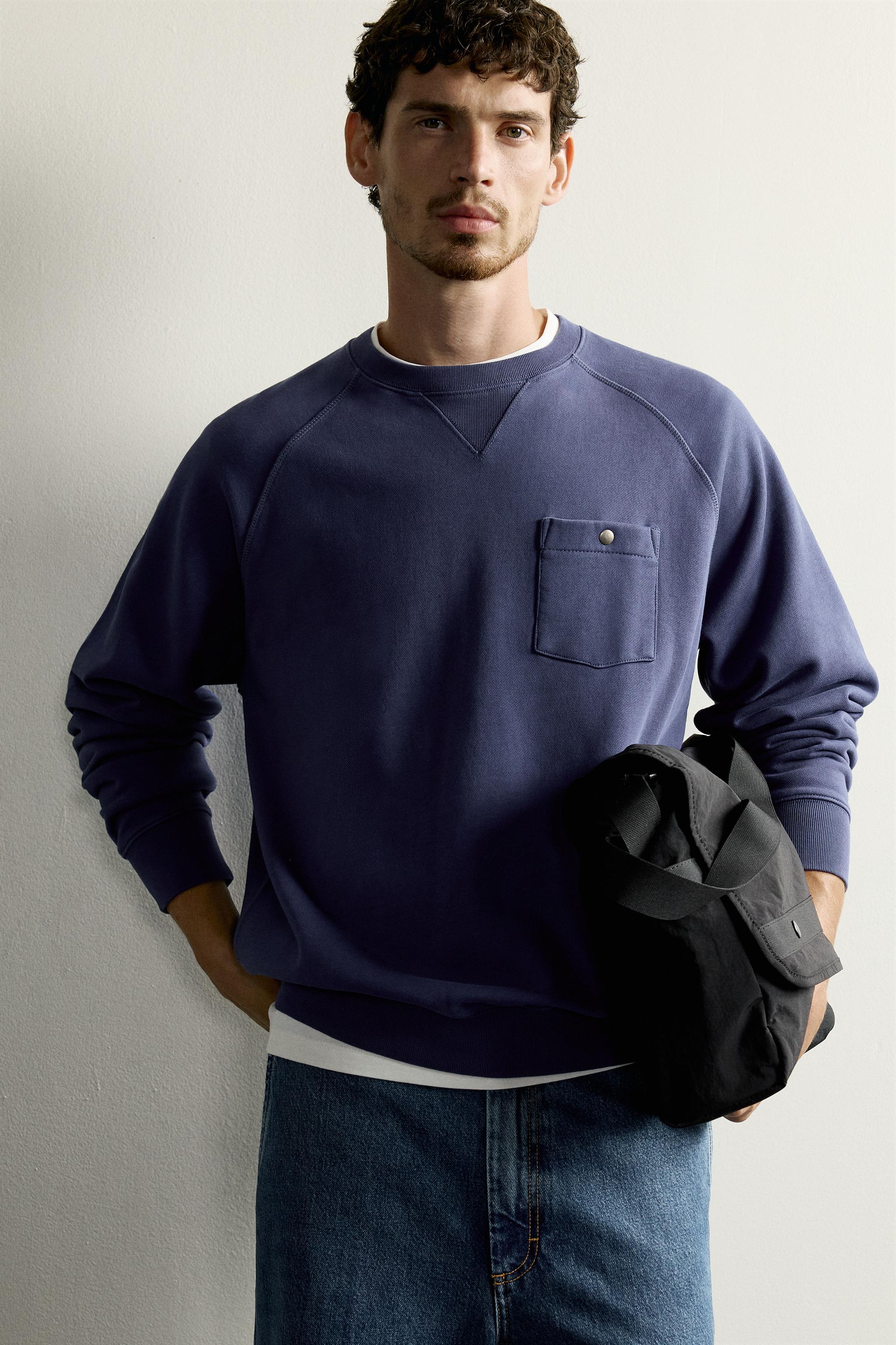SWEAT CREWNECK AVEC POCHE