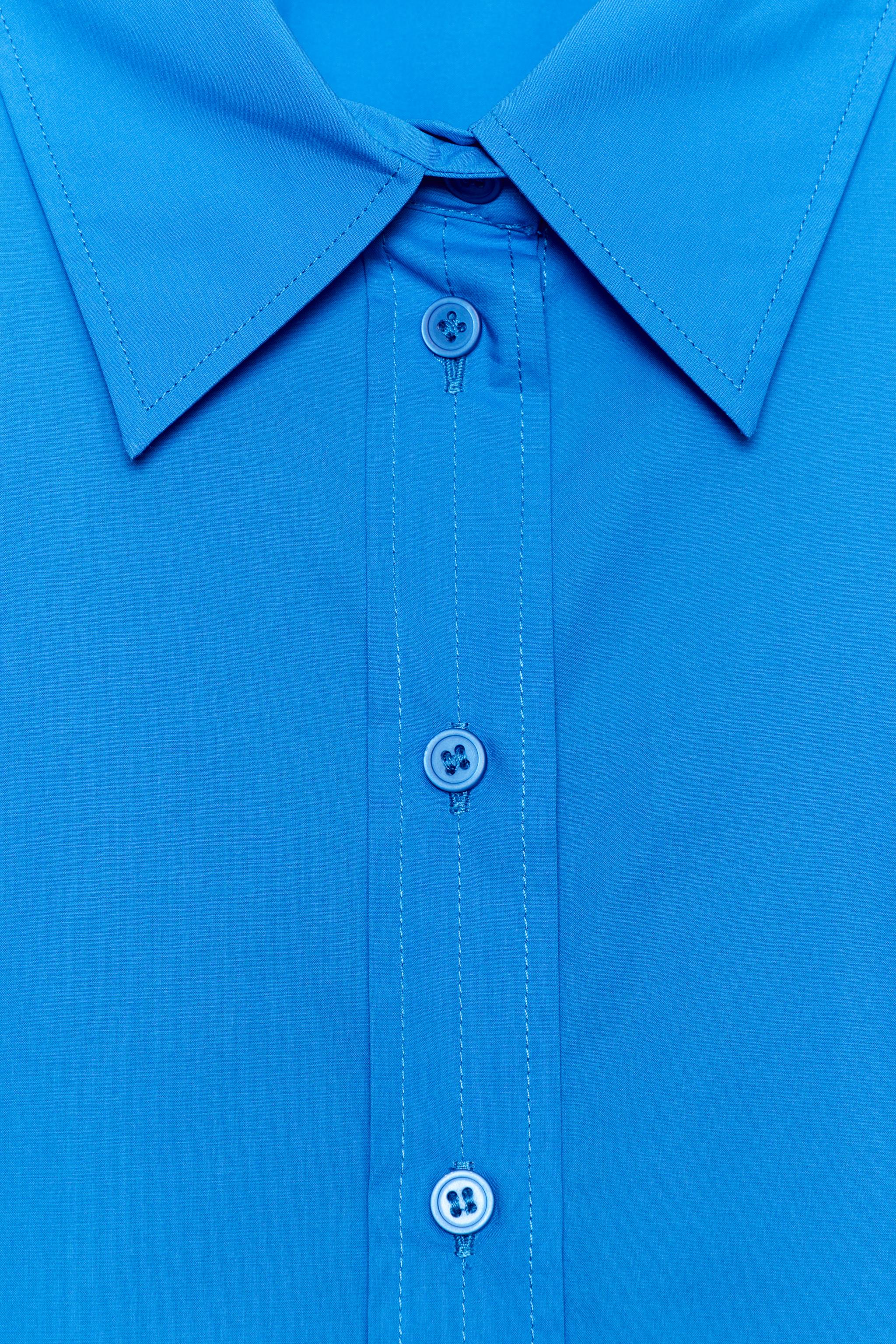 OVERSIZED POPLIN SHIRT