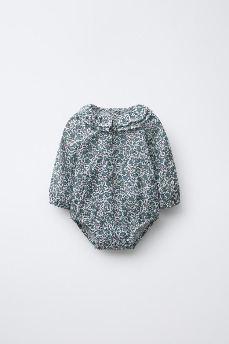 PAISLEY FLORAL BODYSUIT