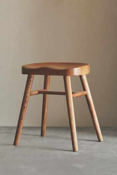 TABURETE ALTO FRESNO - Marrón de Zara