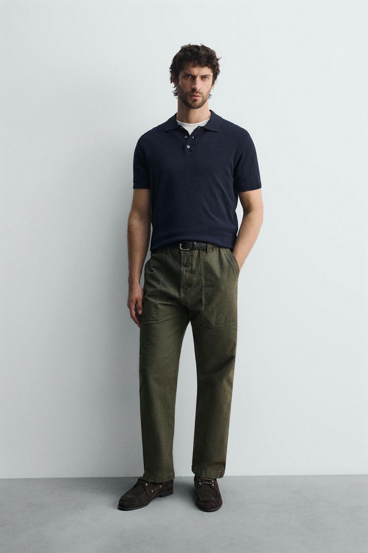 REGULAR FIT KNIT POLO