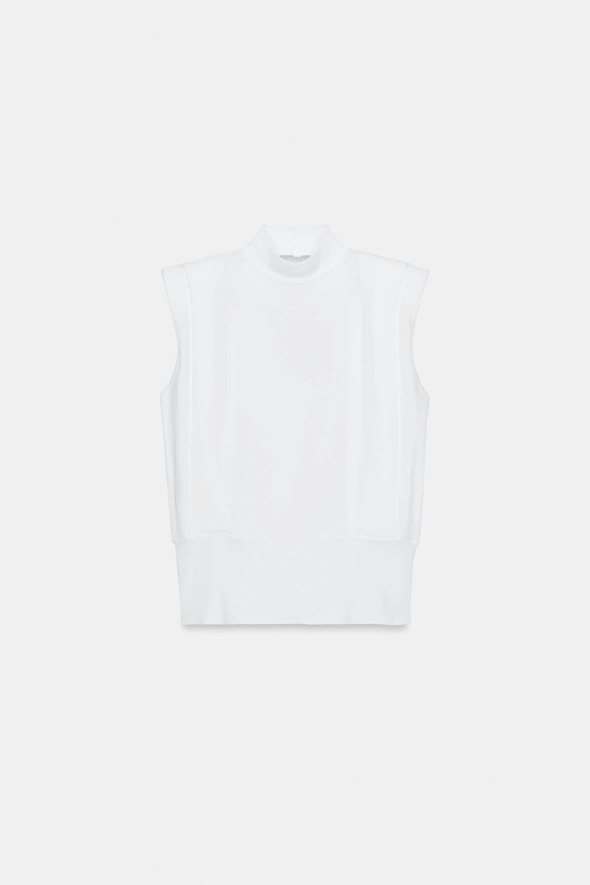 TOP EN MAILLE DOS NU