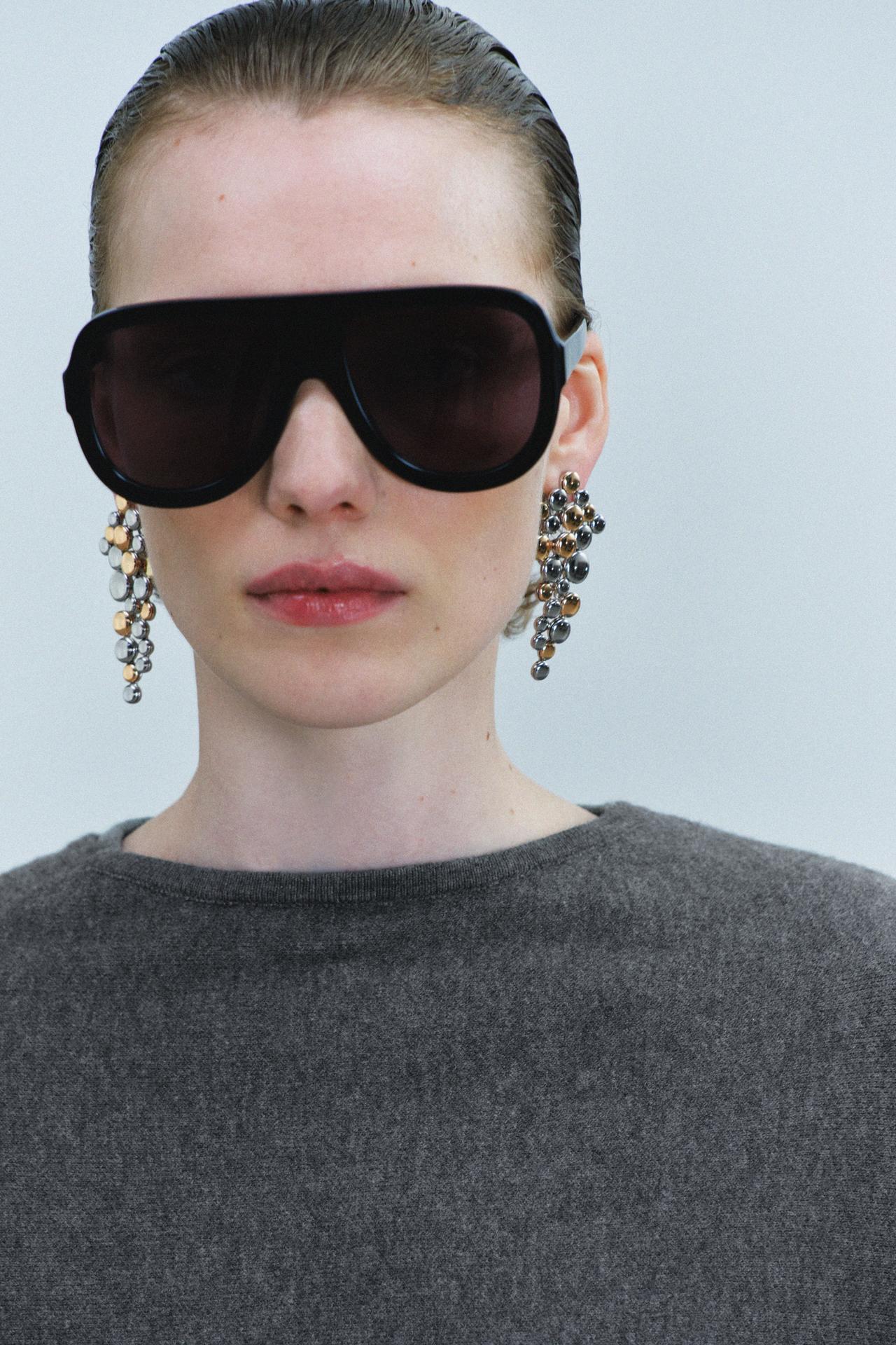 COMBINED WATERFALL EARRINGS — Gold / Silver