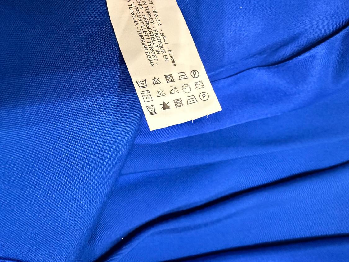 SATIN EFFECT WRAP DRESS - Image 6