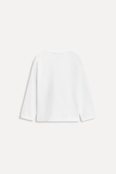 1/2-6 ANS/ T-SHIRT POCHE ÉTIQUETTE 50TH ANNIVERSARY - Blanc de Zara - Image 1