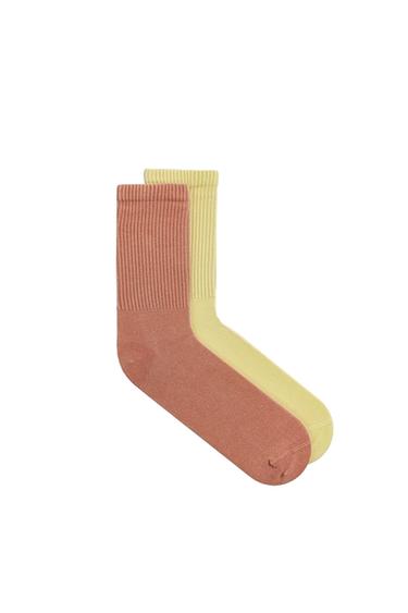 CALCETINES CANALÉ LAVADO PACK 2 - varios de Zara