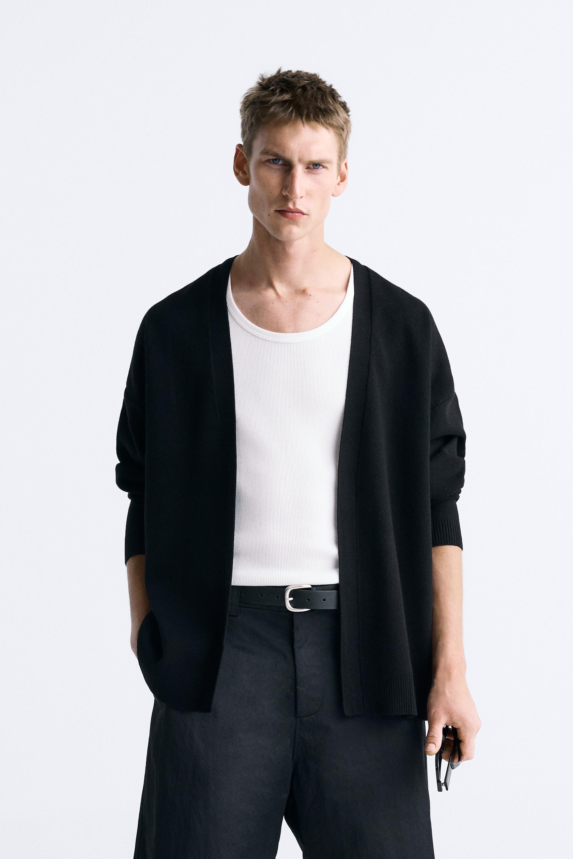 zara maxi cardigan