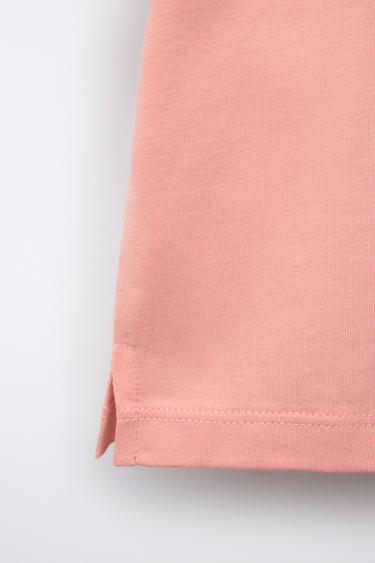 BEACH PRINT T-SHIRT - Pink by Zara - Image 3