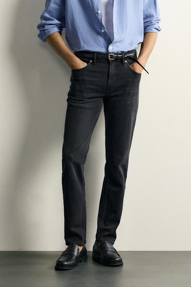 SLIM-FIT-JEANS - Graphit von Zara