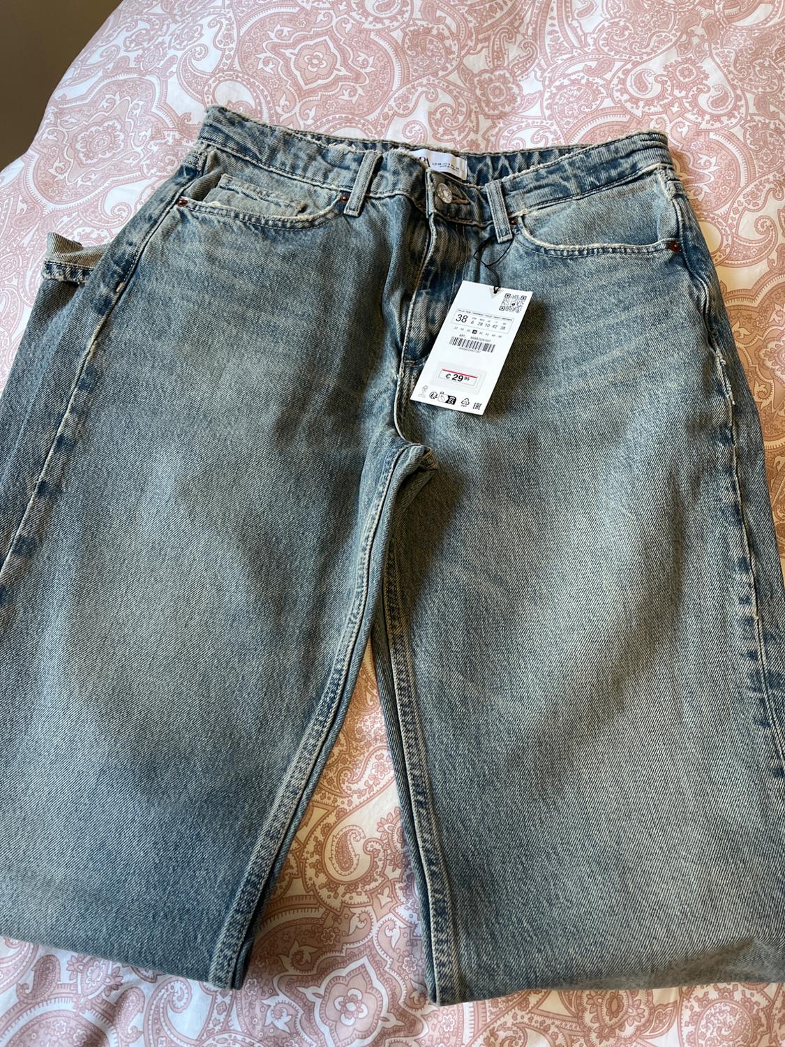 TRF WIDE-LEG MID-RISE FULL LENGTH JEANS