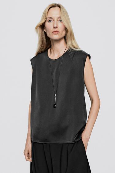 Flowing satin top - LIMITED EDITION —  2