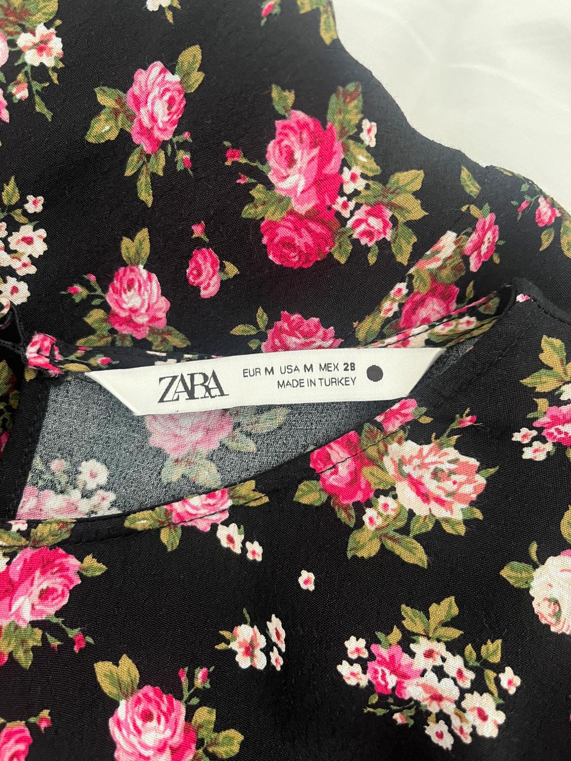 PRINTED MIDI DRESS - Image 3