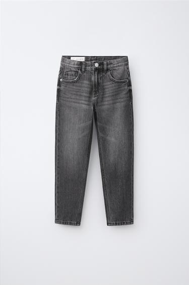 SLIM FIT JEANS - Mid-grey by Zara