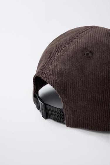 BENSIMON © CORDUROY CAP - Brown by Zara - Image 2