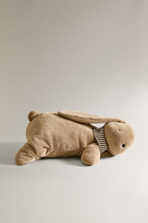COJÍN INFANTIL CONEJO - Beige oscuro de Zara - Imagen 0