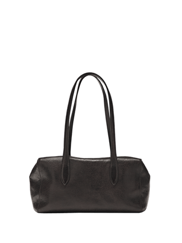 West nappa leather satchel — Brown 1