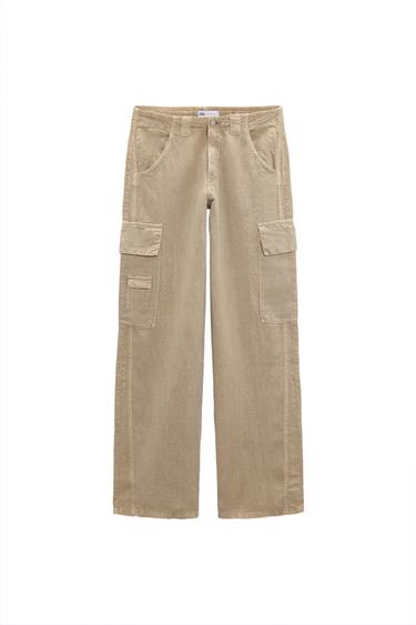 TRF MID-RISE CARGO TROUSERS