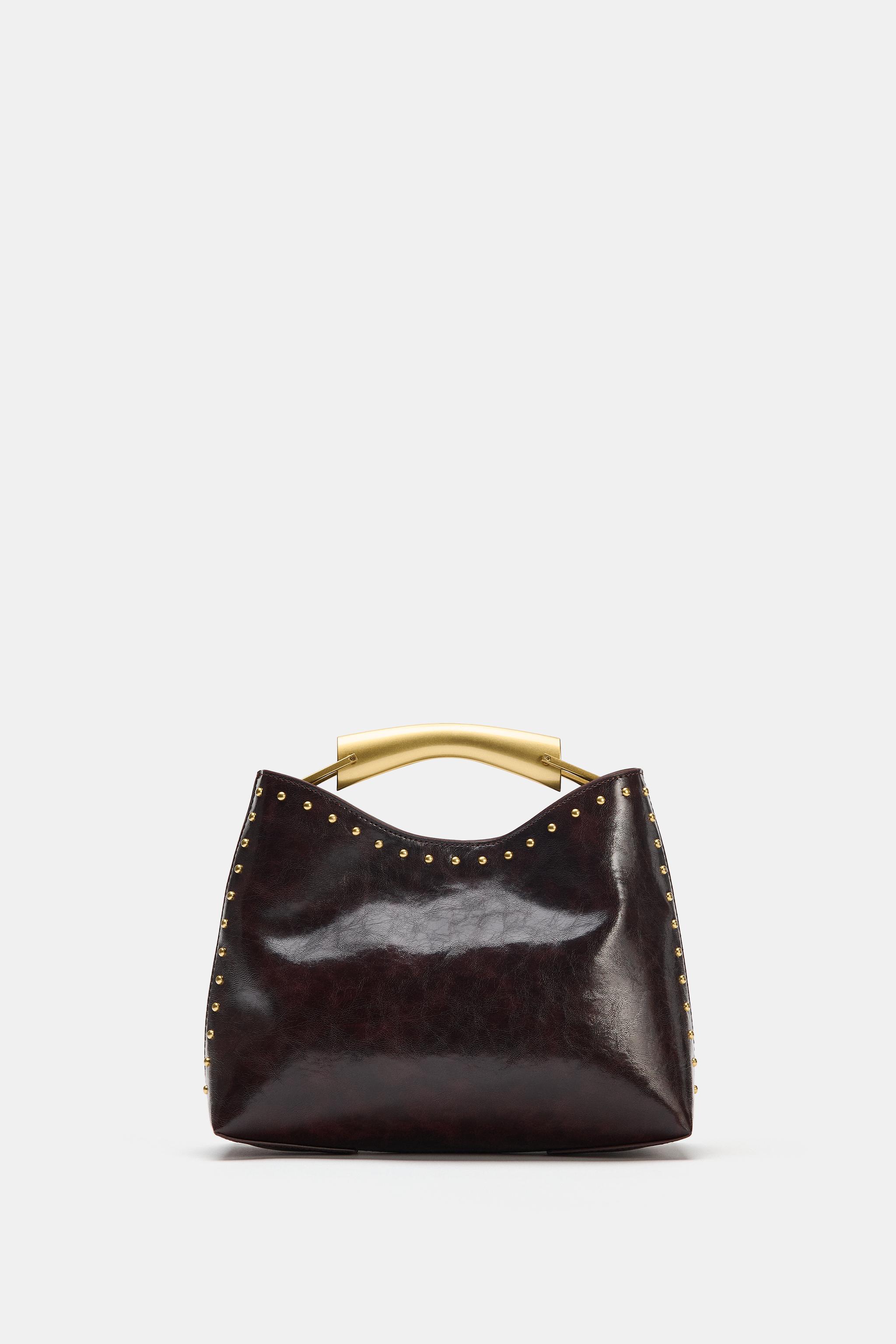STUDDED HANDBAG