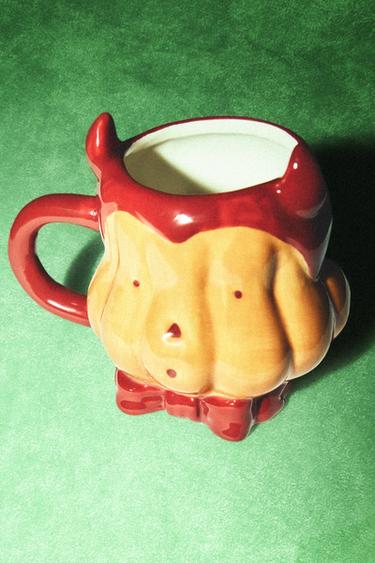 TASSE CÉRAMIQUE ENFANT CITROUILLE HALLOWEEN - Rouges de Zara