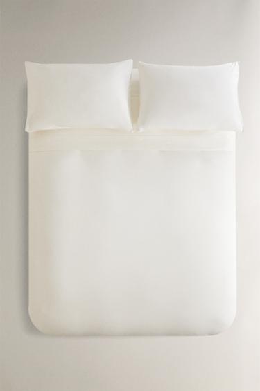 PERCALE DUVET COVER (800 THREAD COUNT) – Ekrü a ZARA-tól