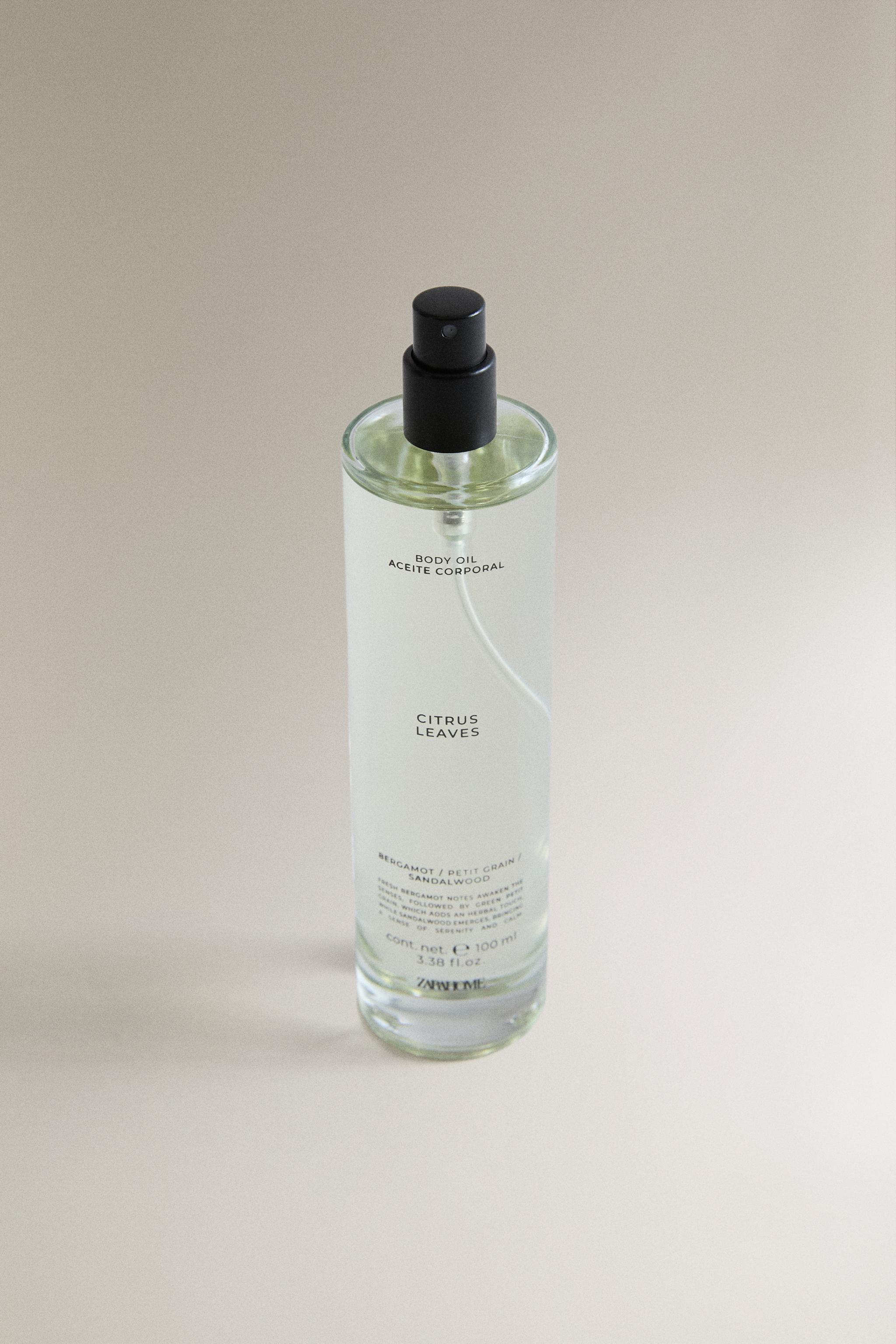 (100 ML) CITRUS LEAVES BODY OIL — Mid-green