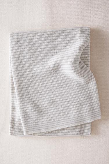 CHILDREN'S STRIPED BLANKET - Multicoloured by Zara - Image 5