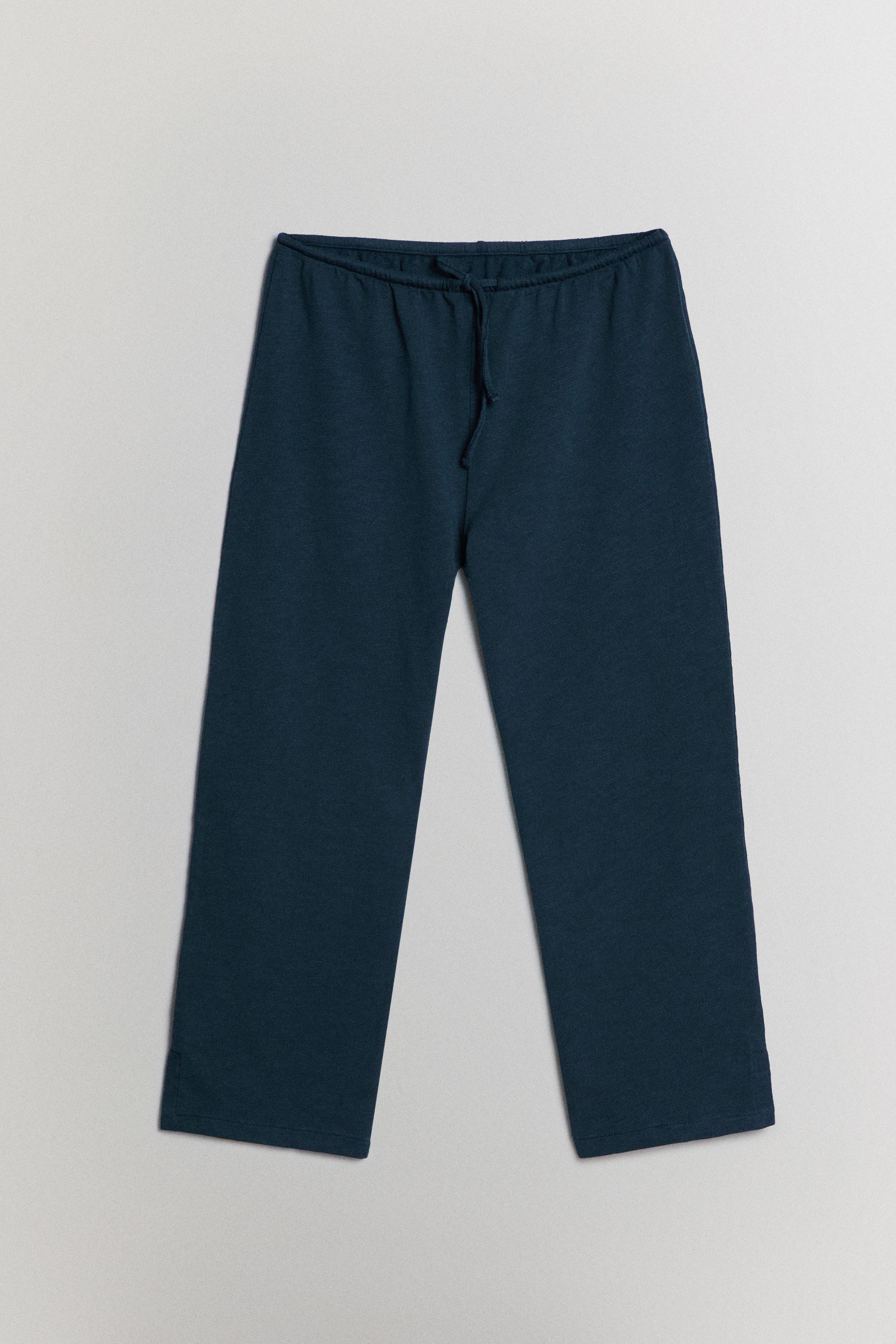 COTTON CAPRI TROUSERS
