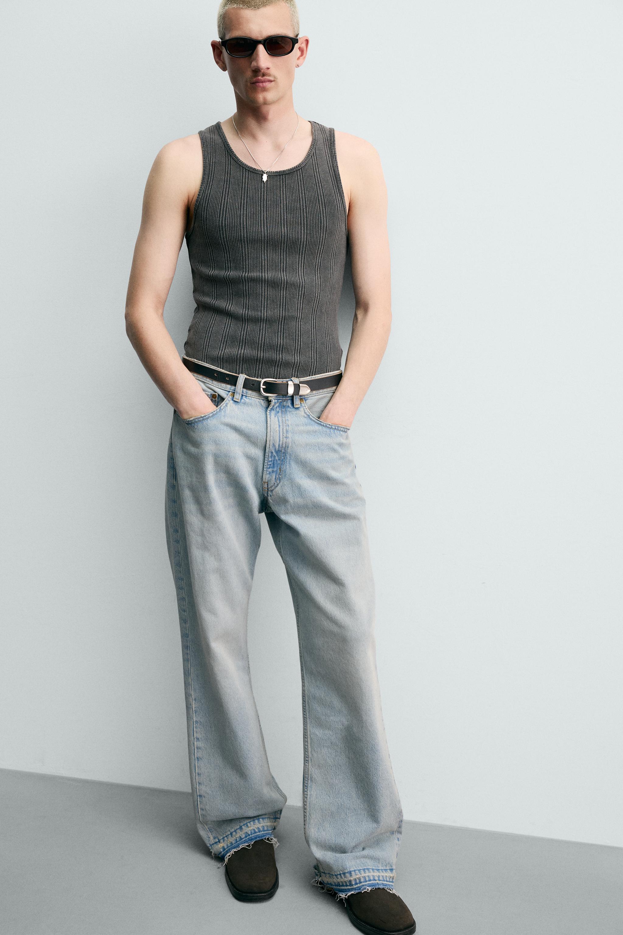 RIBBED KNIT TANK TOP