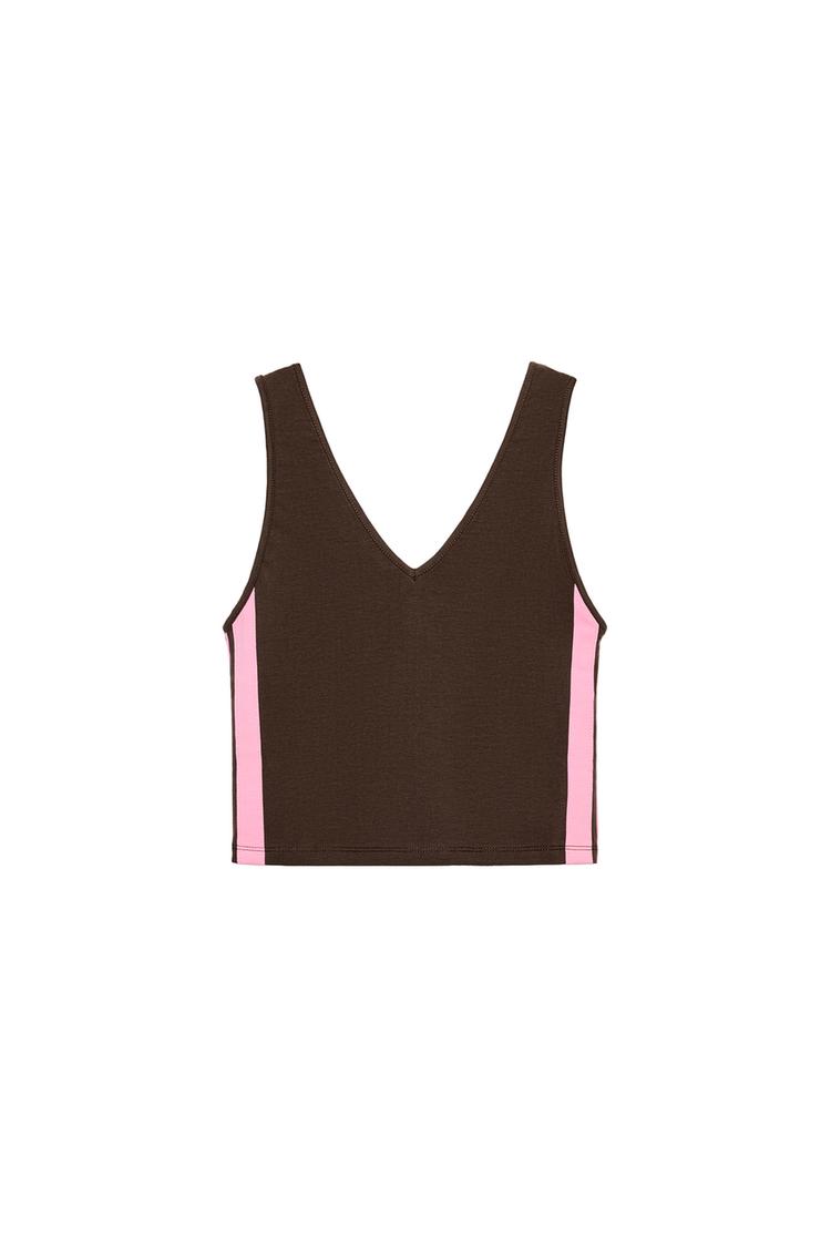 SIDE STRIPE TOP