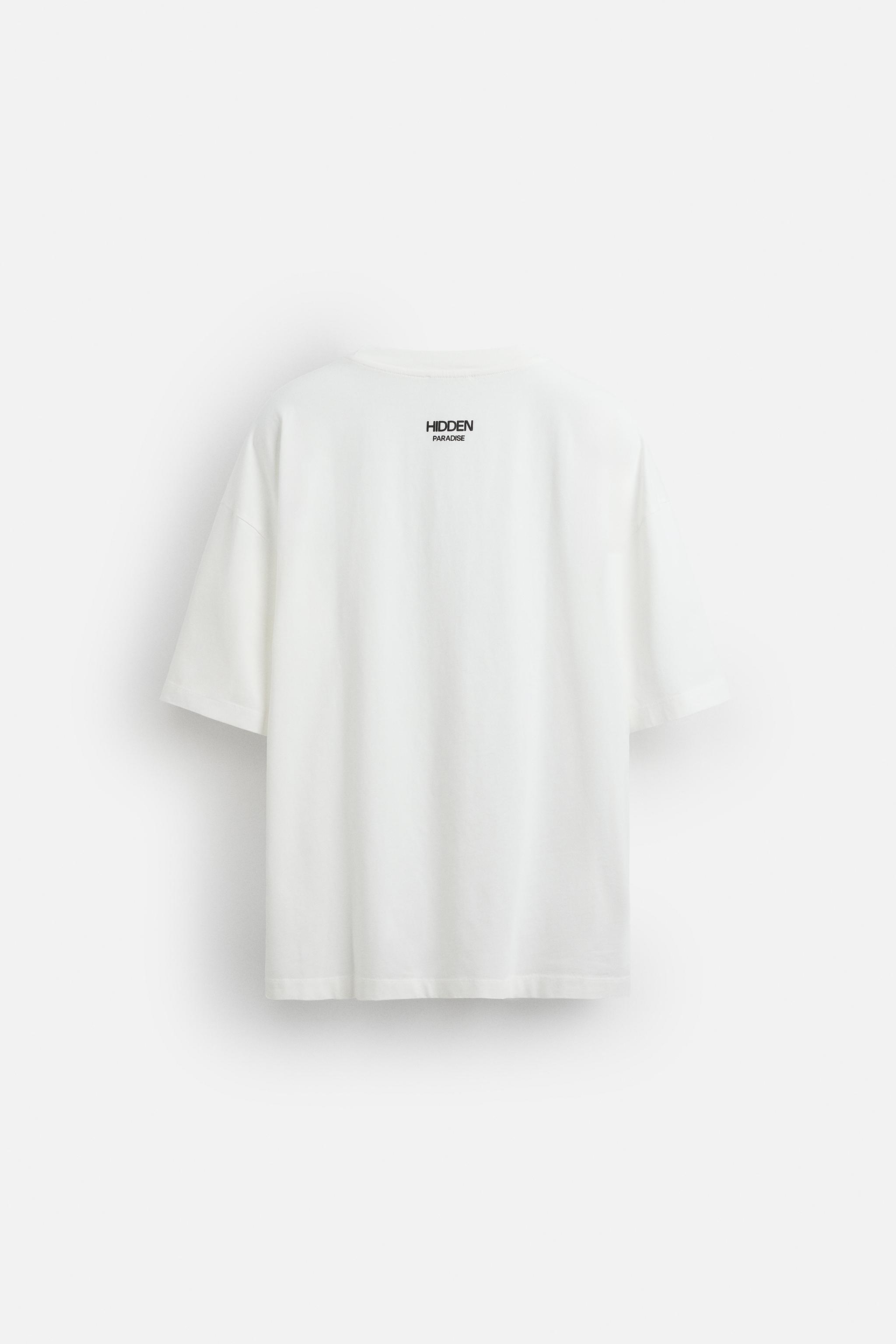 PHOTOGRAPHIC PRINT T-SHIRT - White | ZARA United States