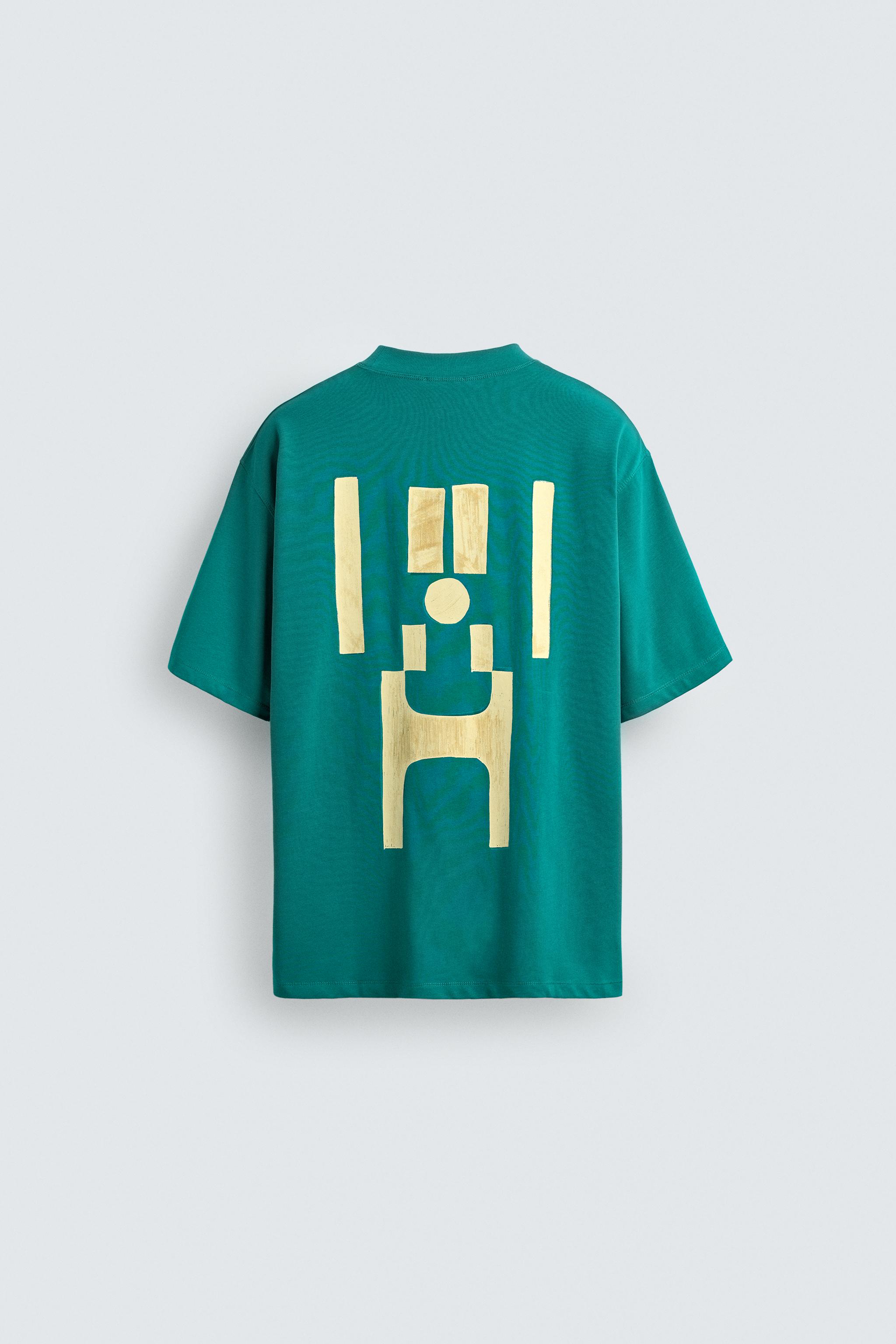 WASHED GRAPHIC PRINT T-SHIRT