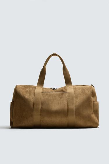 PLAIN TRAVEL BAG - Sand Brown by Zara