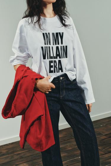 ©DISNEY SLOGAN T-SHIRT - White by Zara