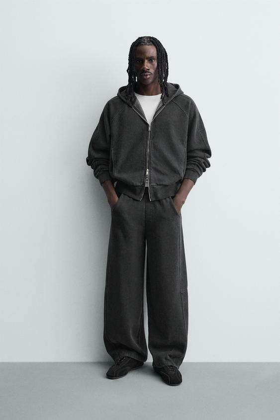 WASHED BALLOON FIT JOGGER PANTS from Zara - $69.90