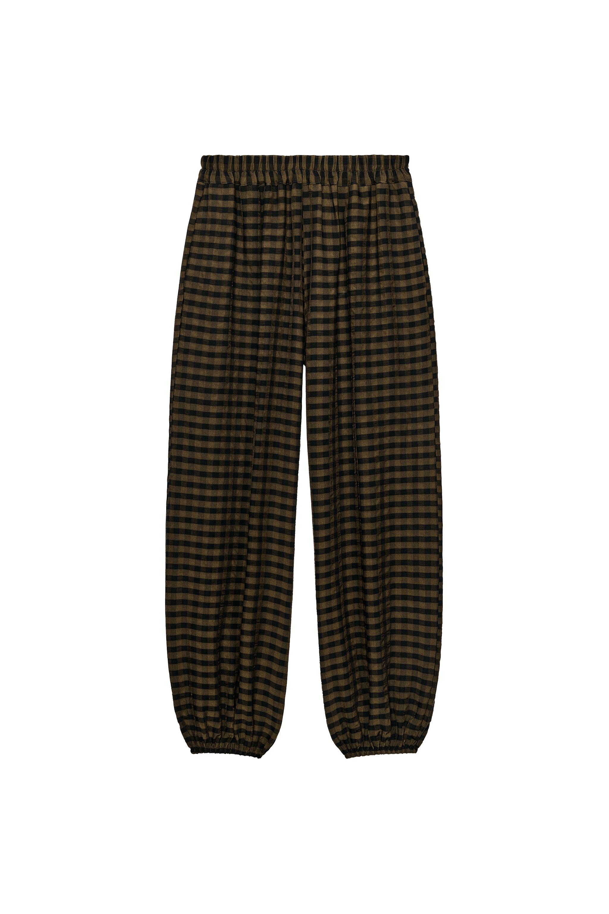 PLAID PANTS