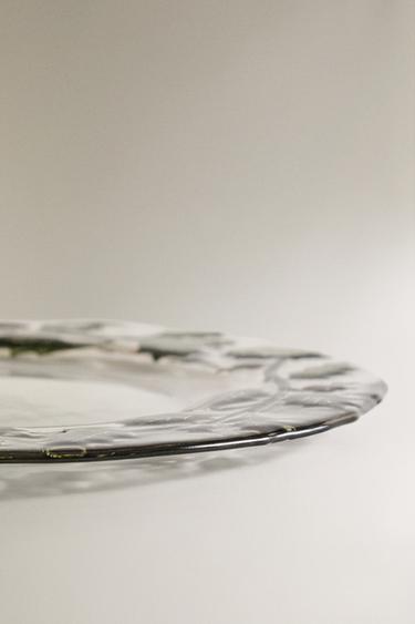 SOUS-ASSIETTE VERRE FEUILLE HOUX NOËL - 990 de Zara - Image 3