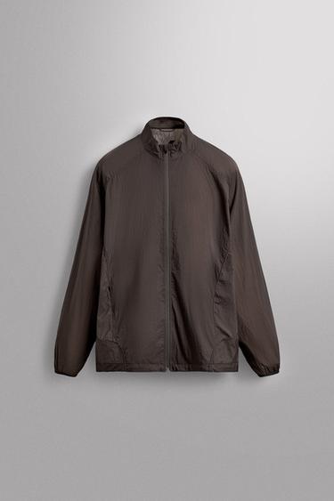 LIGHTWEIGHT TECHNICAL JACKET - Brown by Zara