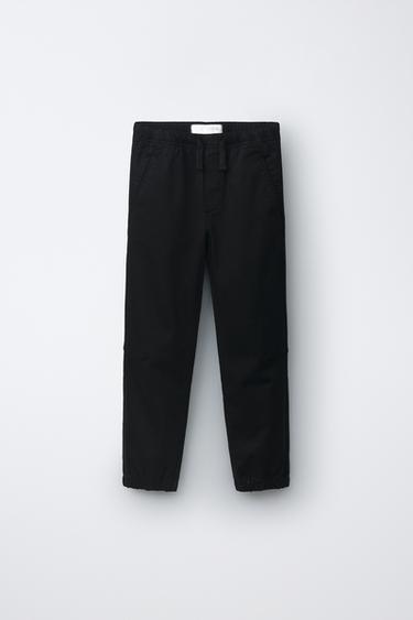 PANTALÓN JOGGER - Negro de Zara