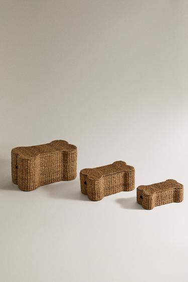 Zara PET BONE BASKET - Beige