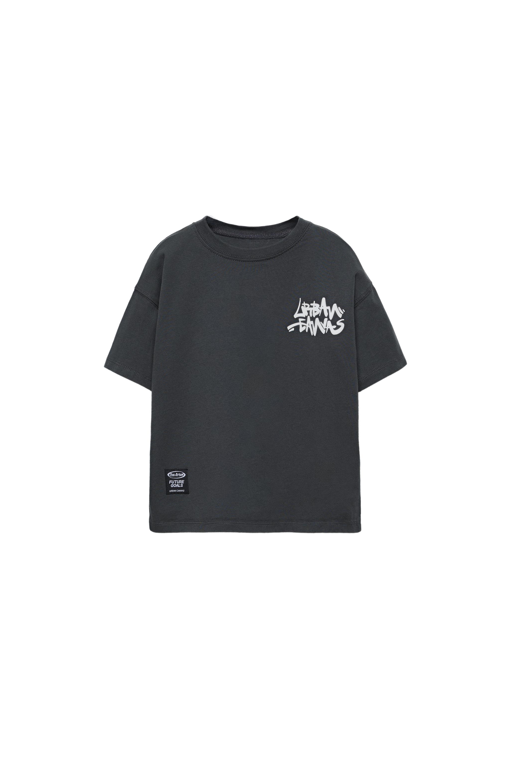 GRAFFITI T-SHIRT - Black | ZARA Australia