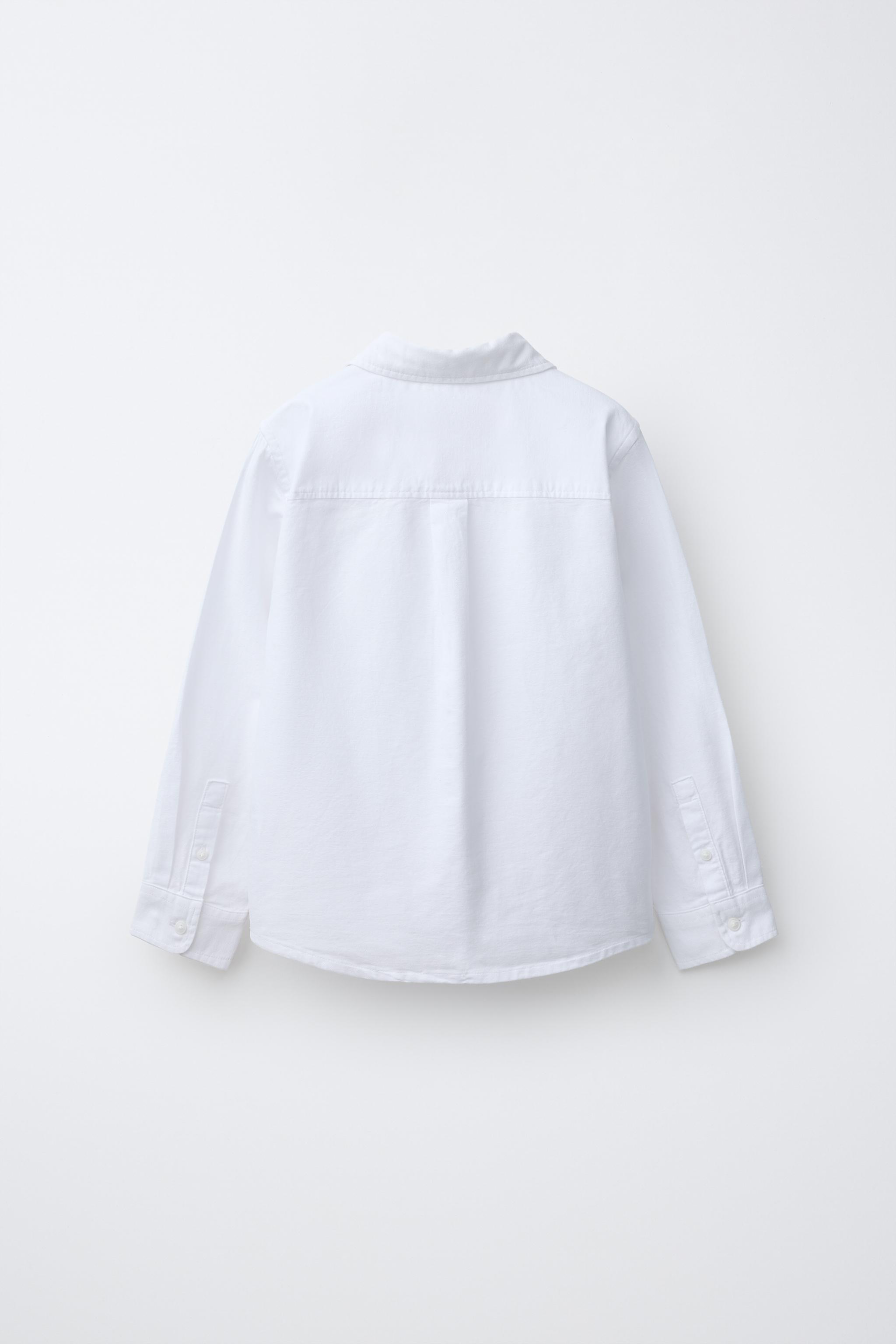 OXFORD POCKET SHIRT — White