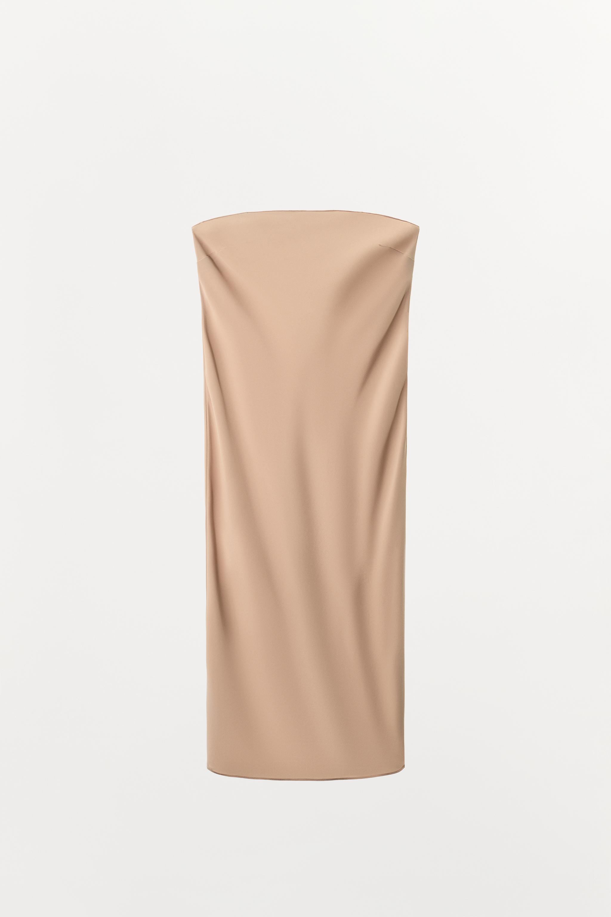 ASTARLI BANDEAU ELBİSE - Görsel 5