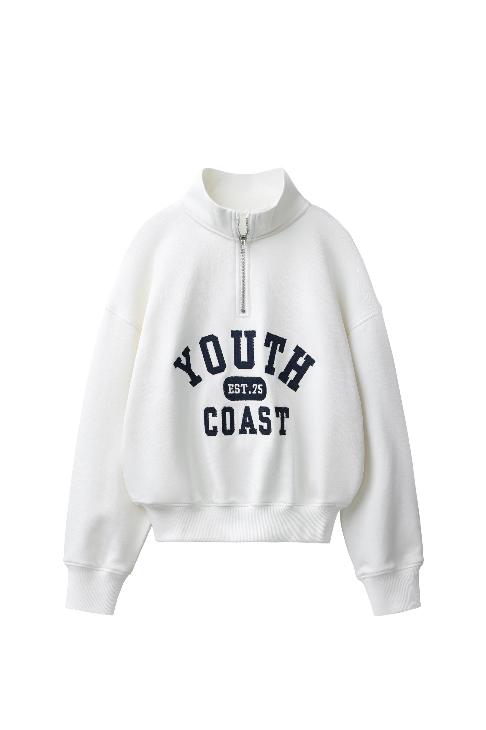 SLOGAN SPORTY SWEATSHIRT - White | ZARA Turkey