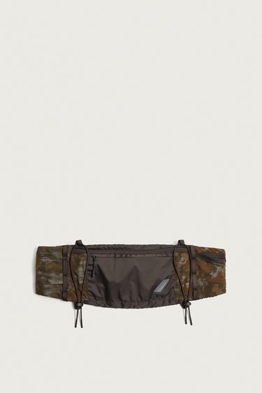 TECHNICAL SPORTS BELT BAG - Brown by Zara