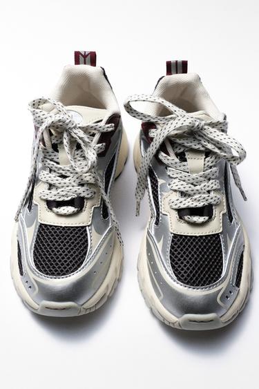MESH TRAINERS - Multicoloured by Zara