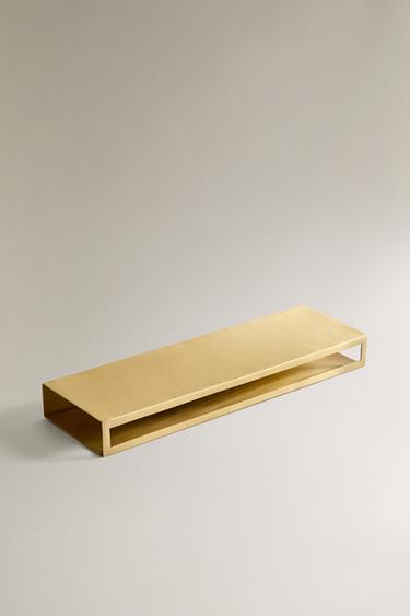 BRASS MATCH BOX - Gold by Zara - Image 1