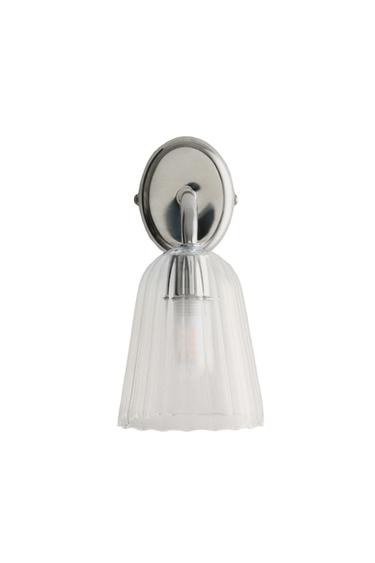 LAMP | GLASS AND IRON WALL LIGHT - Transparent by Zara