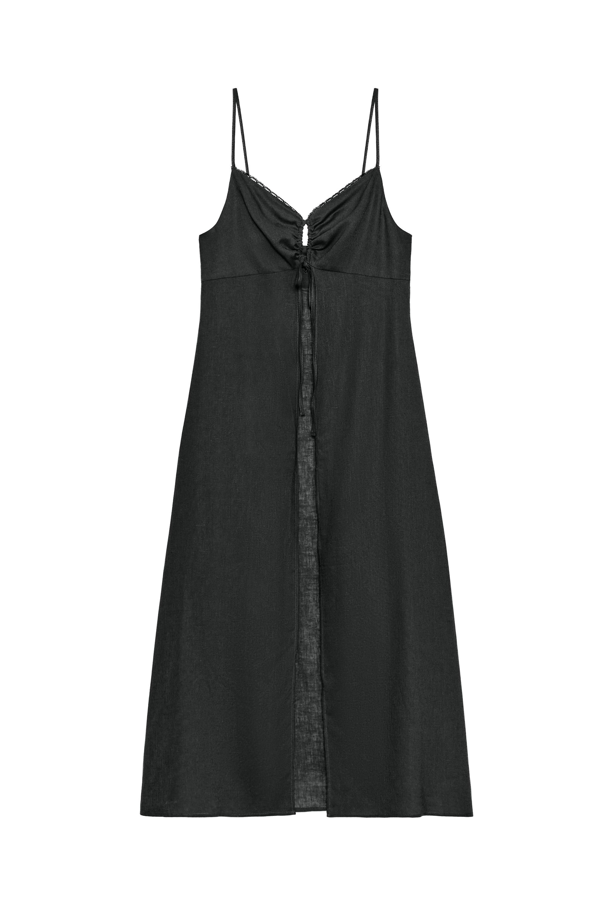 LONG LINEN CAMISOLE